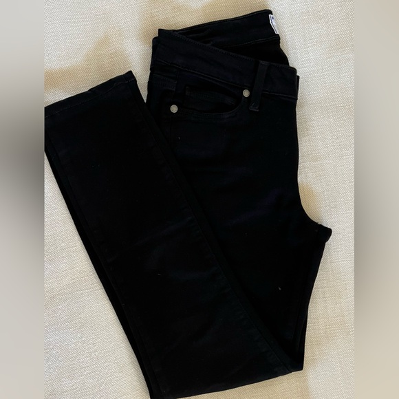PAIGE Verdugo Crop Black Jeans Size 27 - Picture 3 of 8